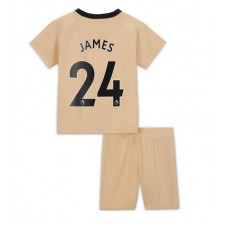 Chelsea Reece James #24 Tredjedraktsett Barn 2022-23 Kortermet (+ korte bukser)
